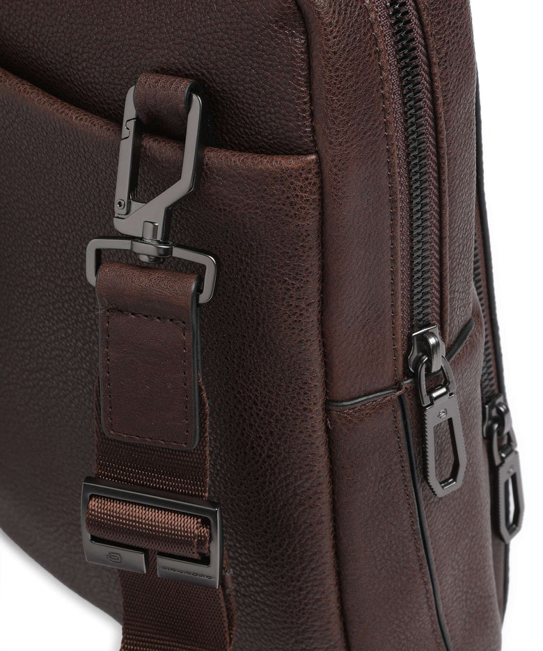Piquadro Wollem Crossbody bag testa moro