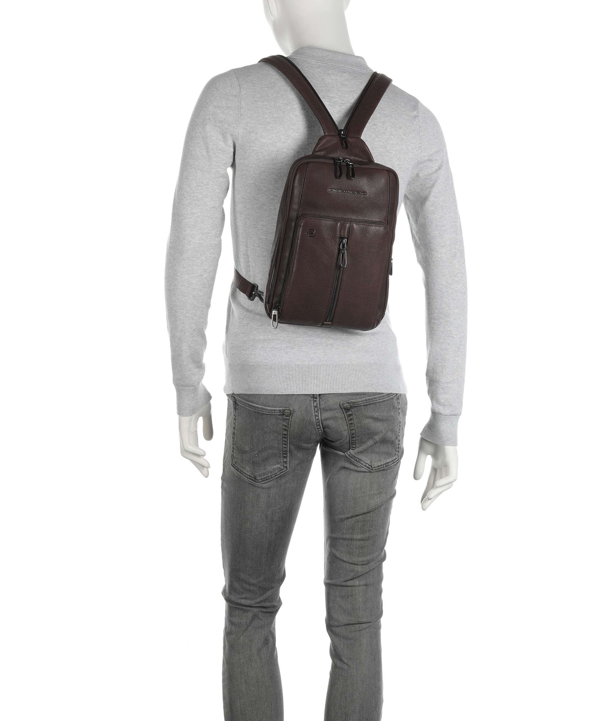 Piquadro Wollem Sling bag testa moro