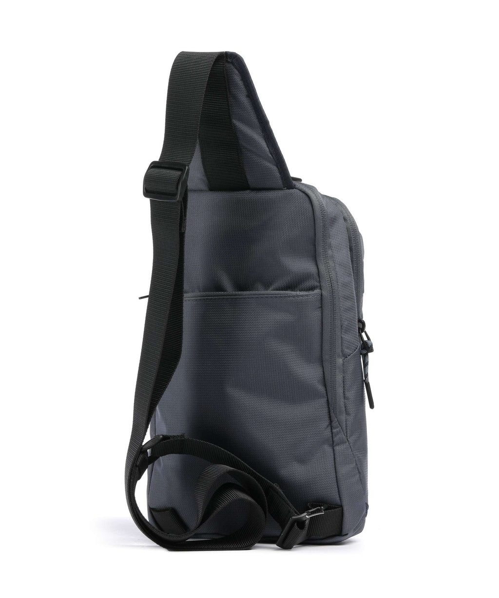 Piquadro Arne Sling bag blu nebbia