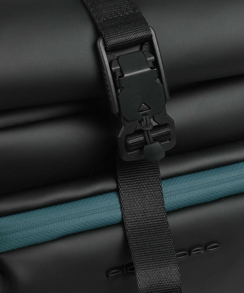 Piquadro Corner 2.0 Rolltop backpack nero