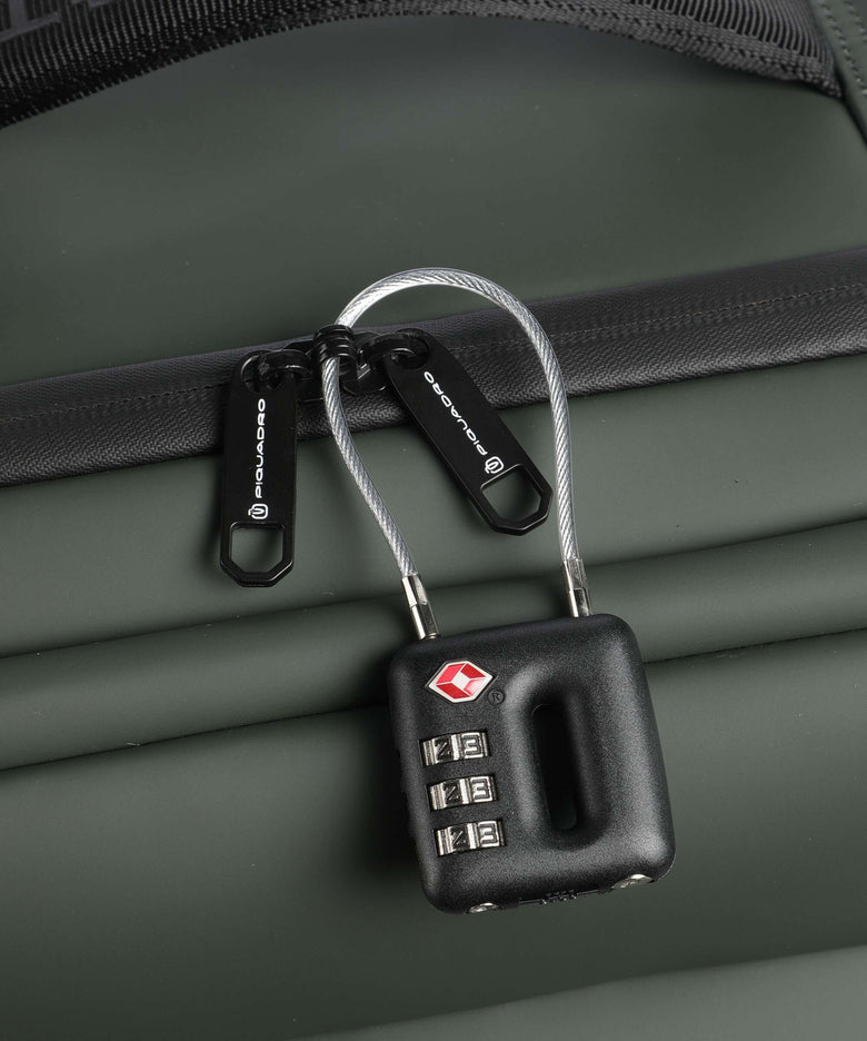 Piquadro C20W Travel bag with wheels verde foresta