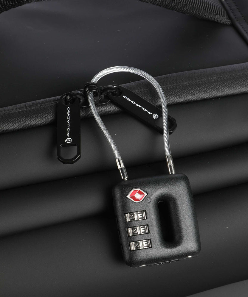 Piquadro C20W Travel bag with wheels nero