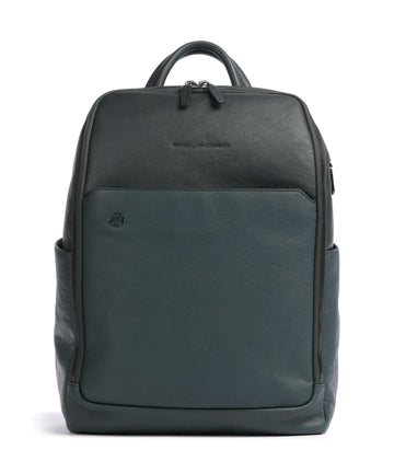 Piquadro Black Square Ryggsäck verde bosco/verde oliva
