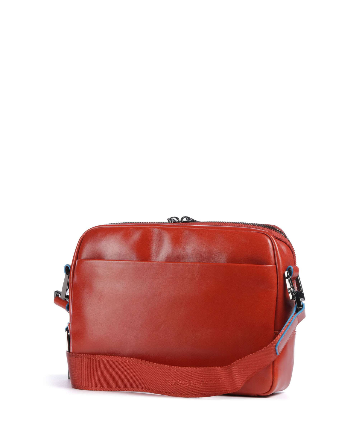 Piquadro Blue Square Crossbody bag tabacco
