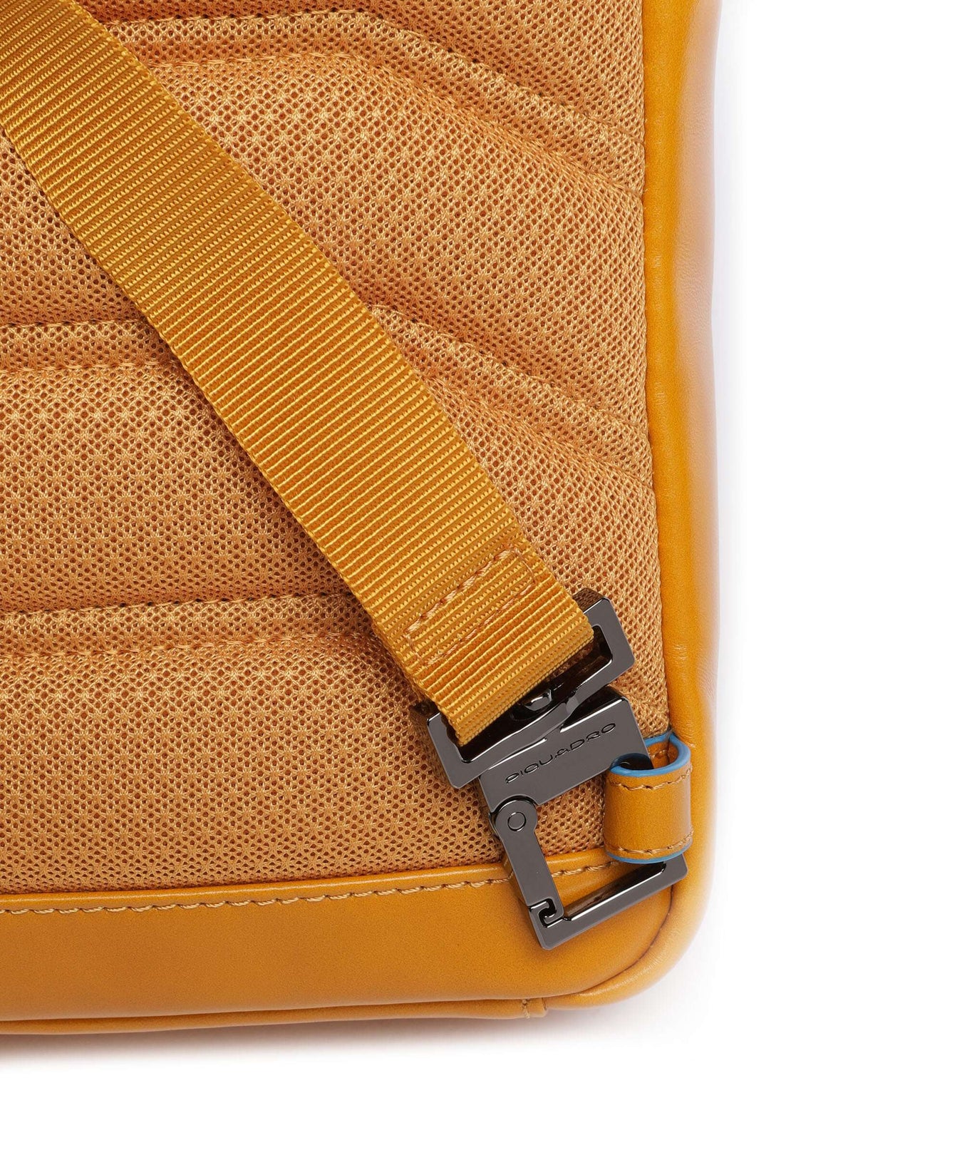 Piquadro Blue Square Sling bag giallo zafferano