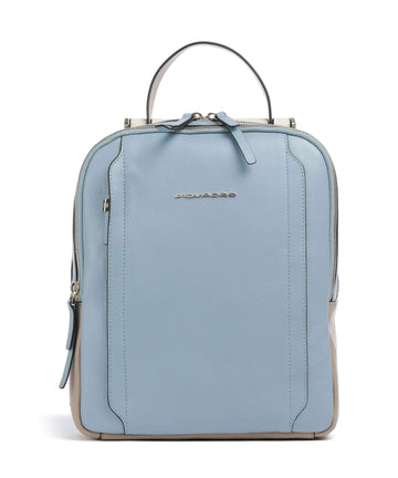 Piquadro Circle RFID Ryggsäck light blue/beige