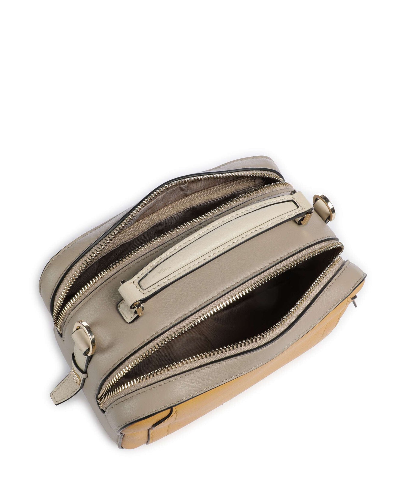 Piquadro W92 Crossbody bag yellow/beige