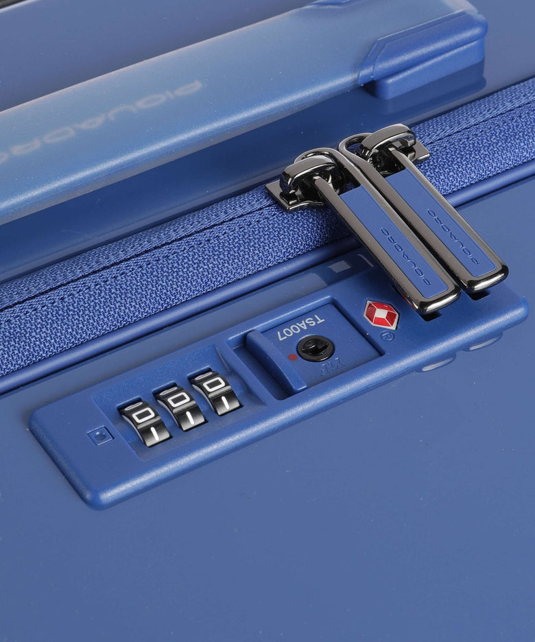 Piquadro POP Spinner (4 wheels) blue