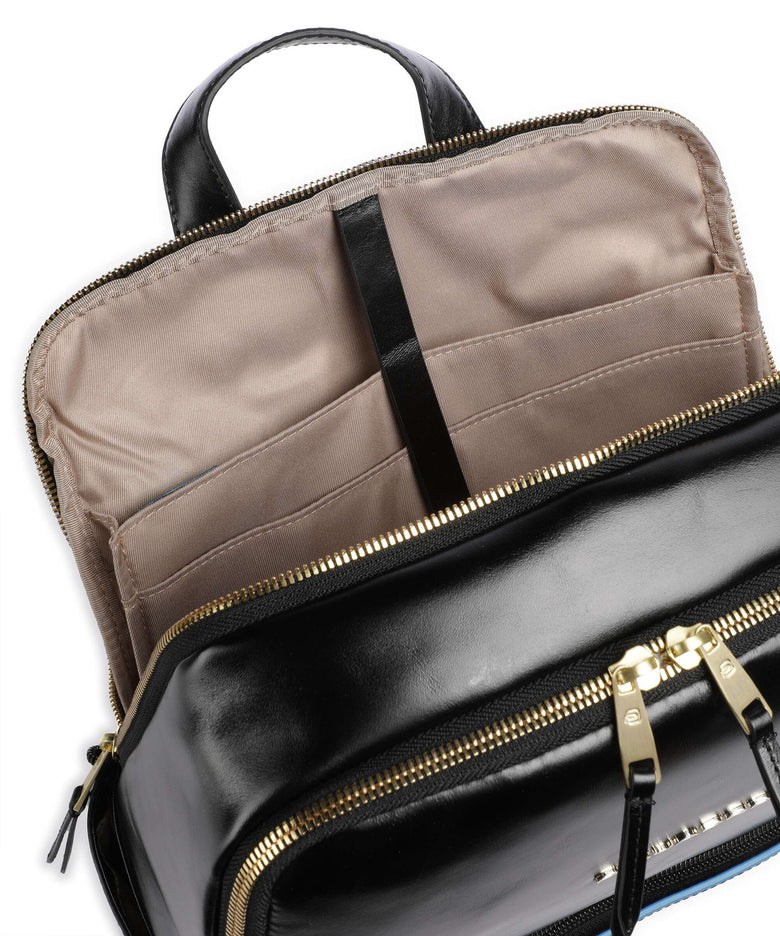 Piquadro Blue Square Backpack black