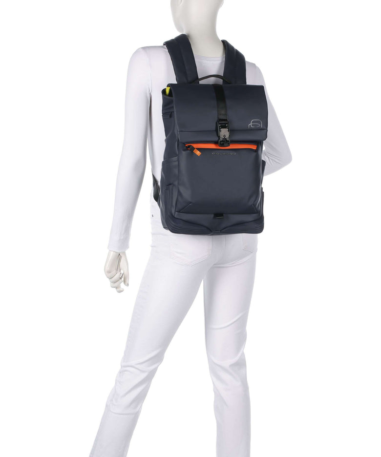 Piquadro Corner Special Backpack blue