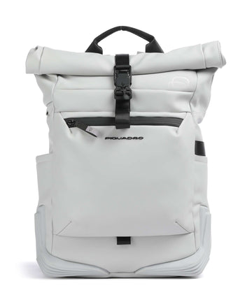 Piquadro Corner 2.0 Rolltop ryggsäck white
