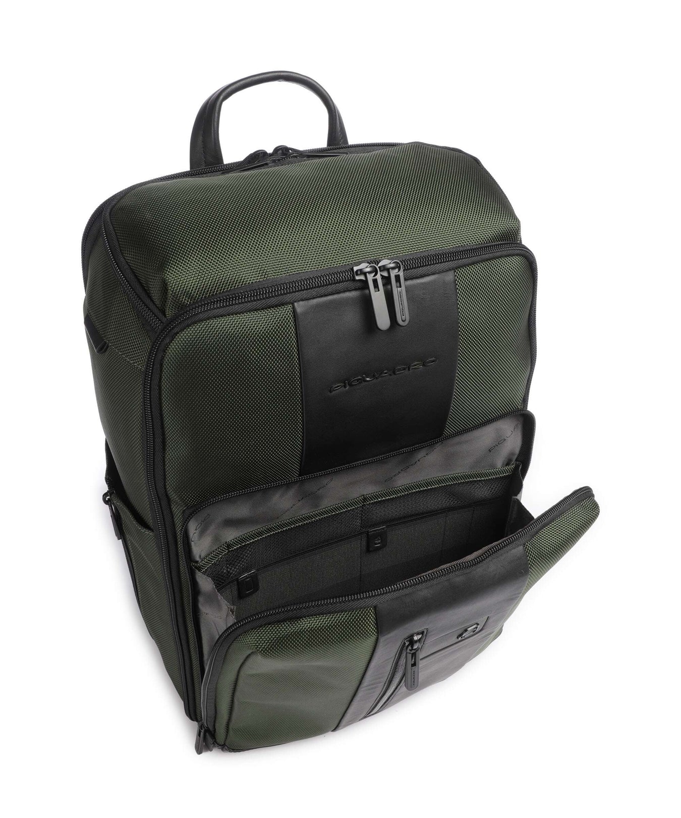 Piquadro Brief Travel backpack green