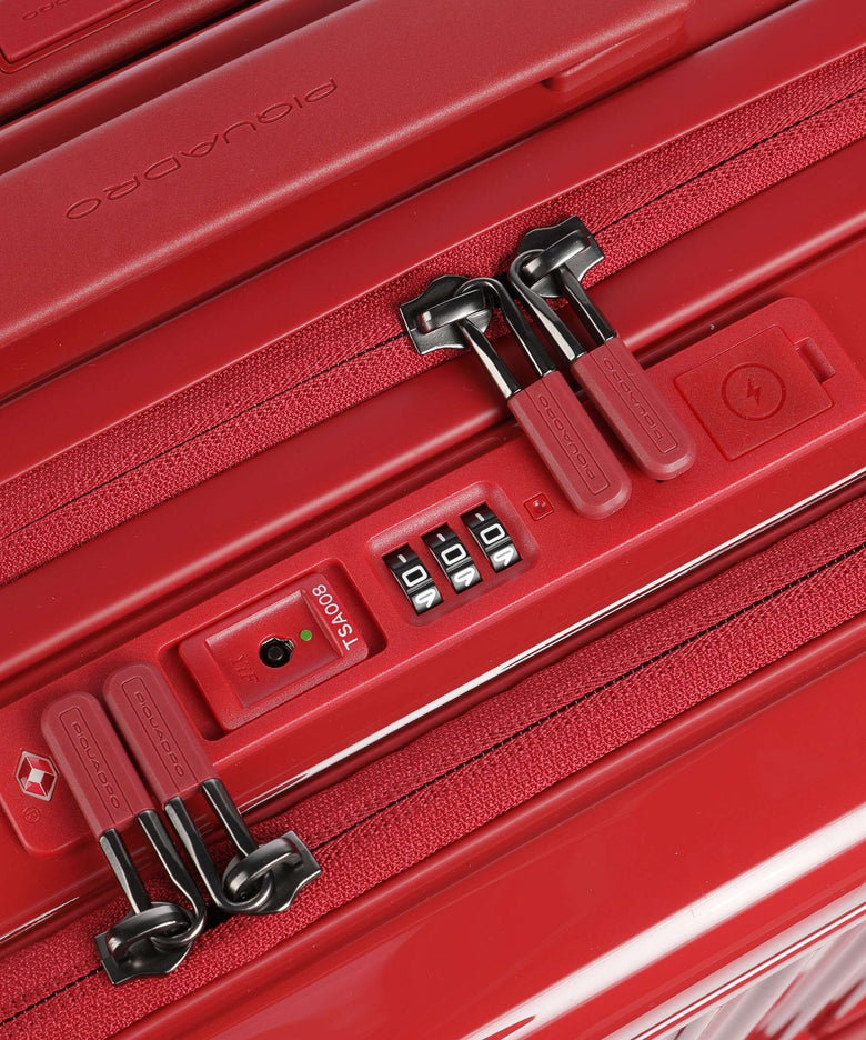 Piquadro PQ-LM Rolling briefcase red