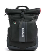 Piquadro Corner Special Ducati Rolltop ryggsäck black