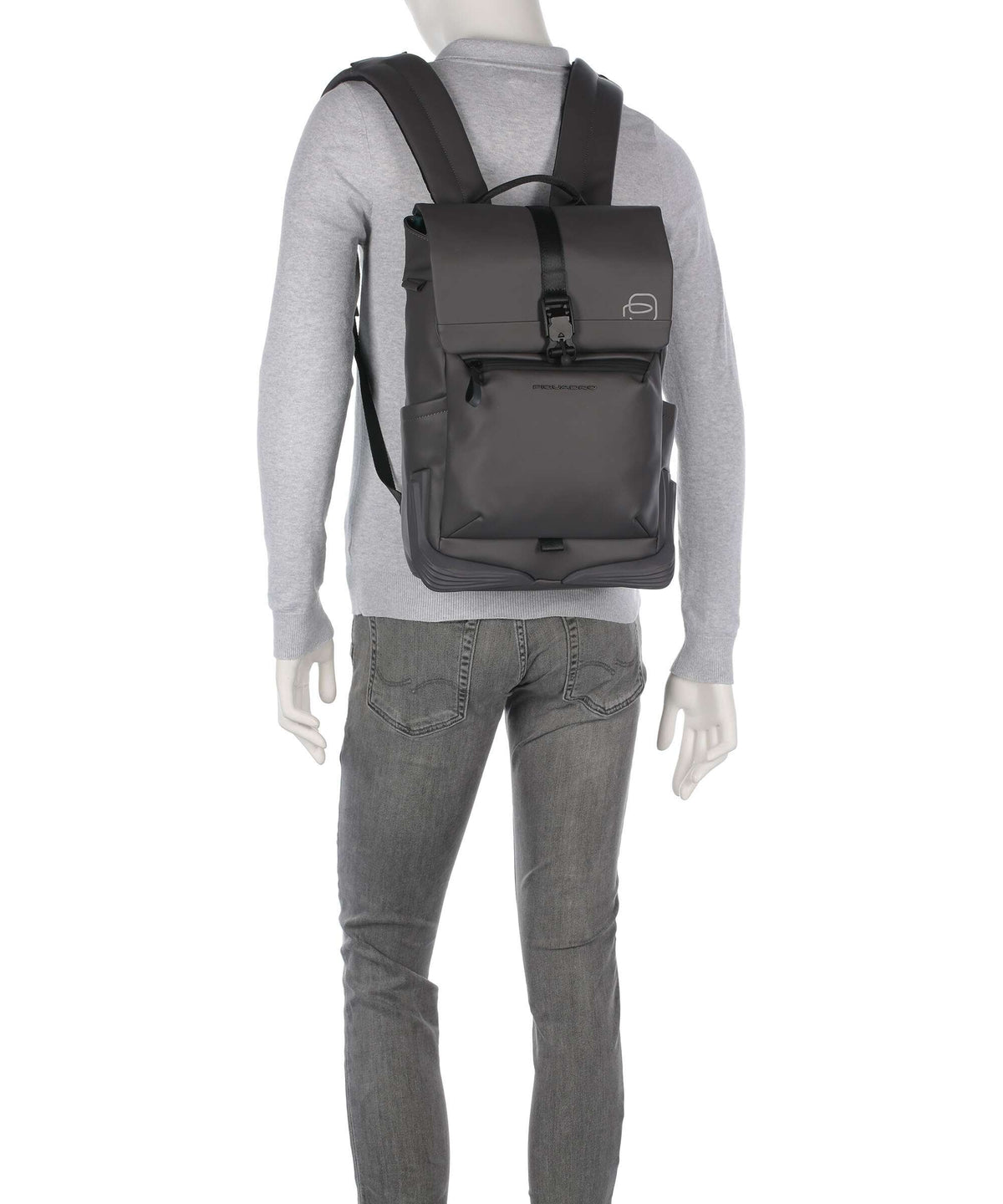 Piquadro Corner Special Backpack grigio