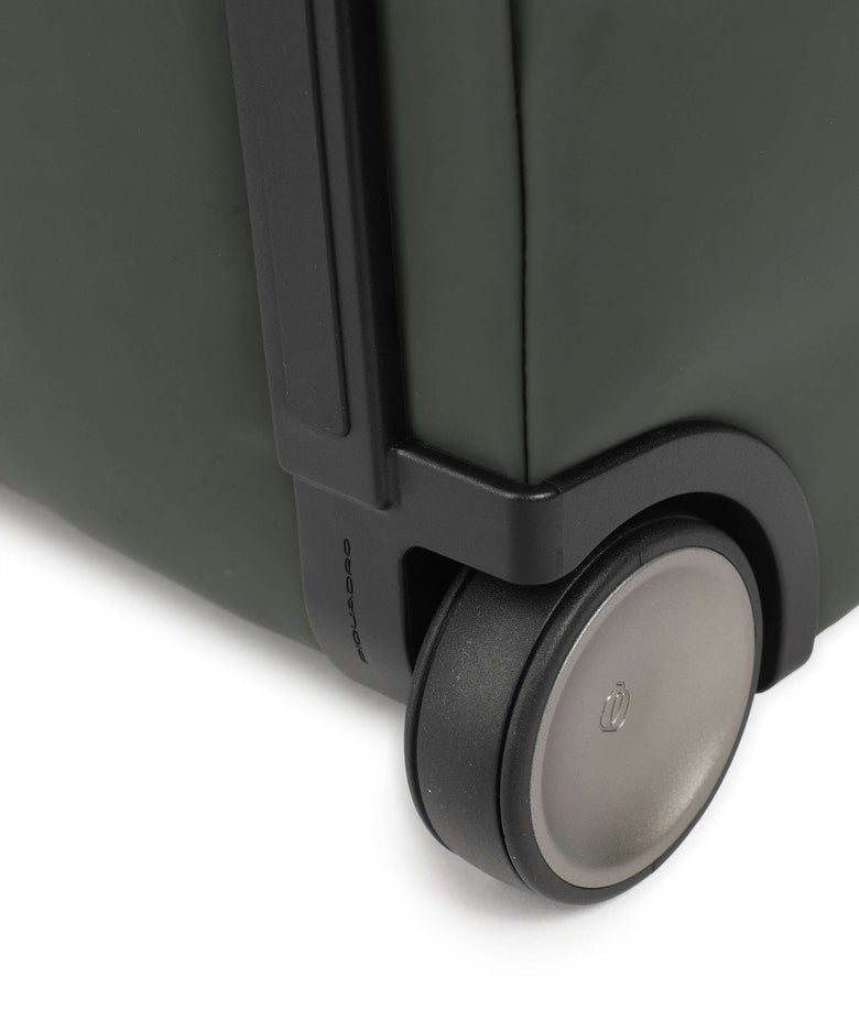 Piquadro C2OW Backpack with wheels verde