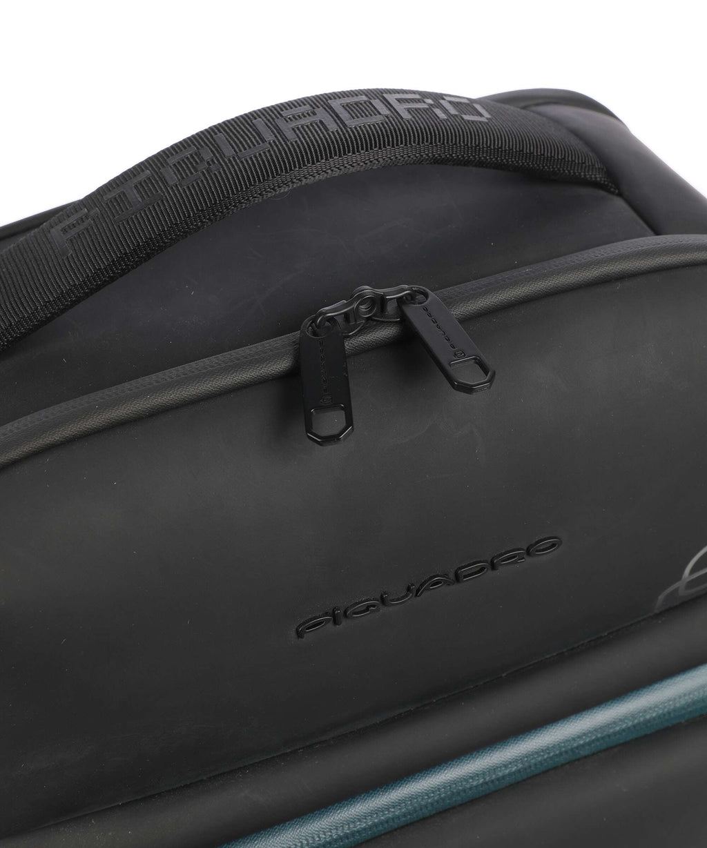 Piquadro C2OW Backpack with wheels nero