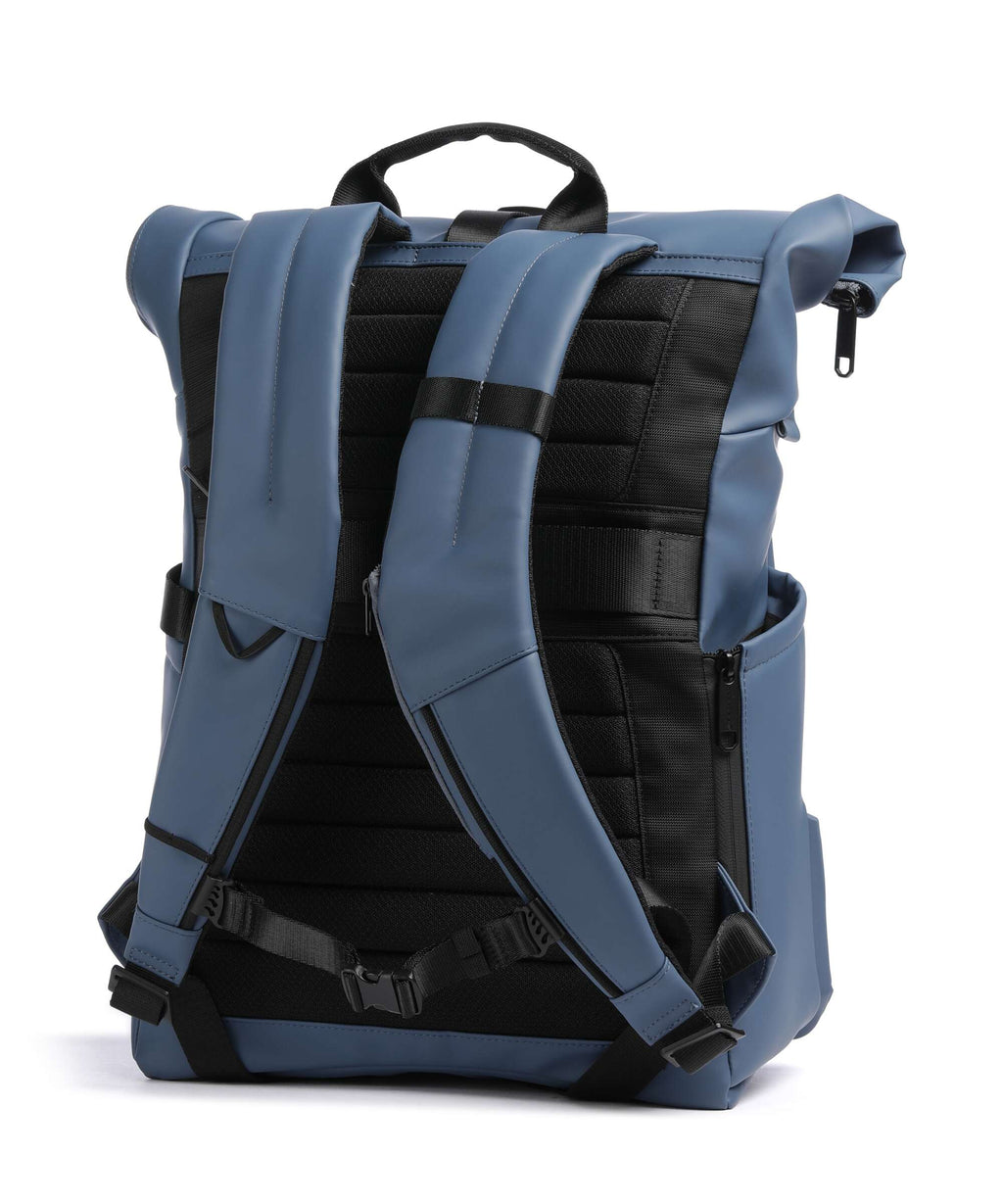 Piquadro Corner Special Rolltop backpack avio