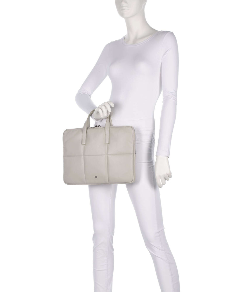 DuDu Bags Togean Briefcase pearl grey
