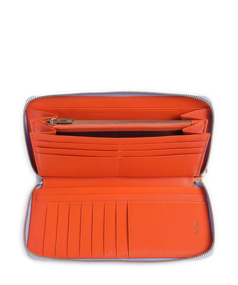 DuDu Bags Up Wallet lilac/orange