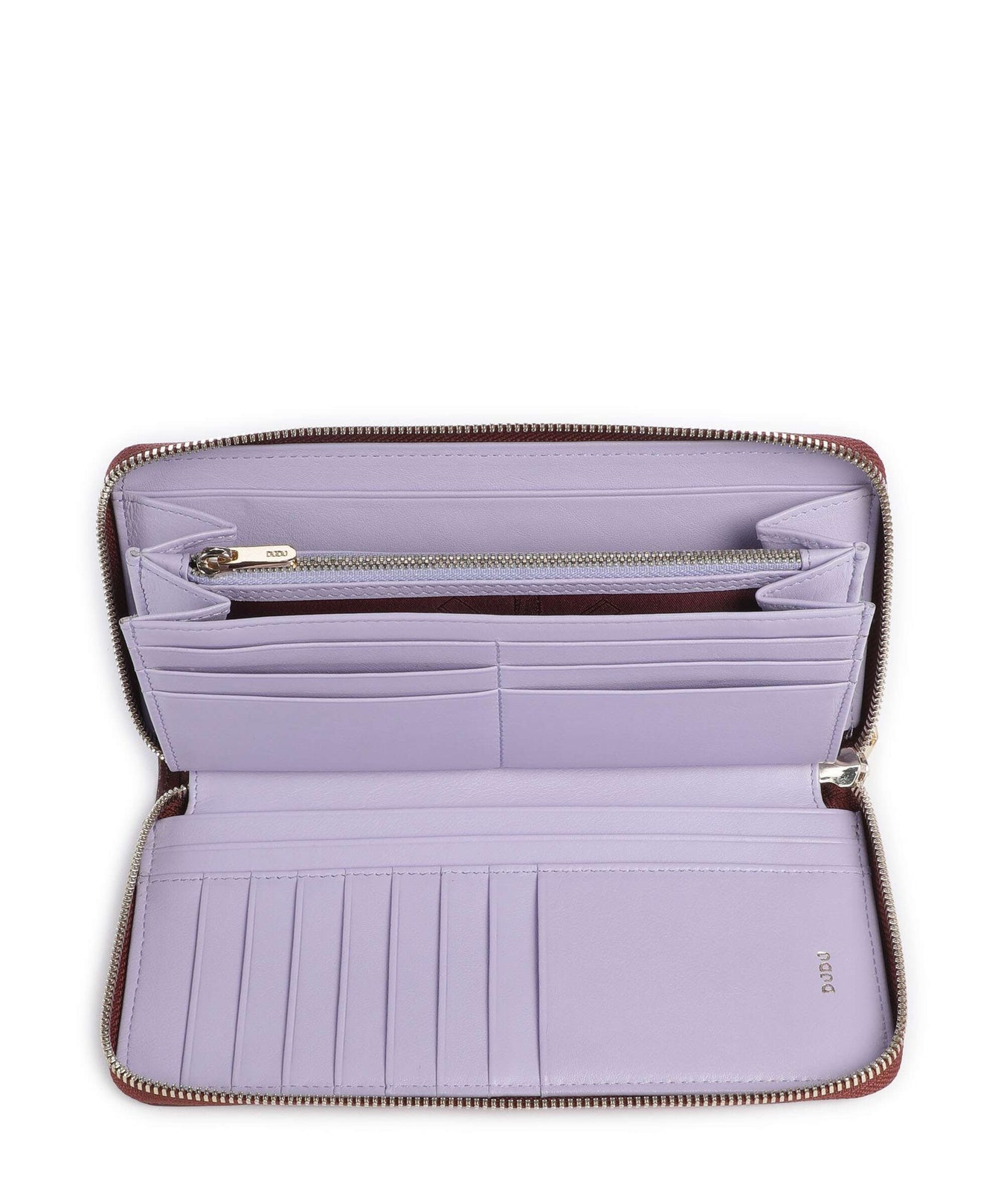 DuDu Bags Up! RFID Wallet chocolate/lilac