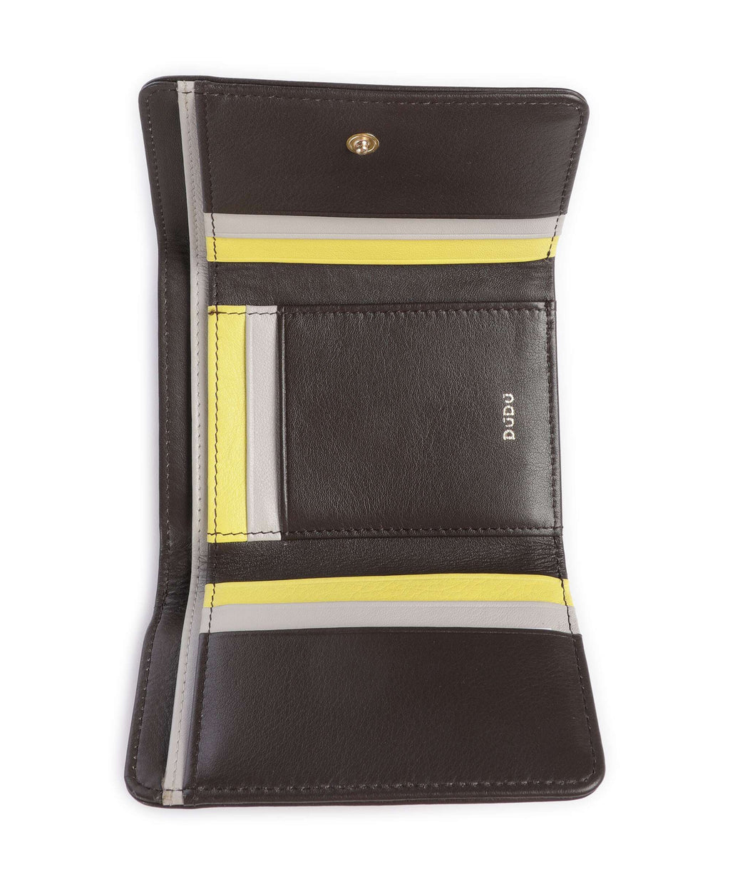 DuDu Bags Pemba RFID Wallet coffee brown