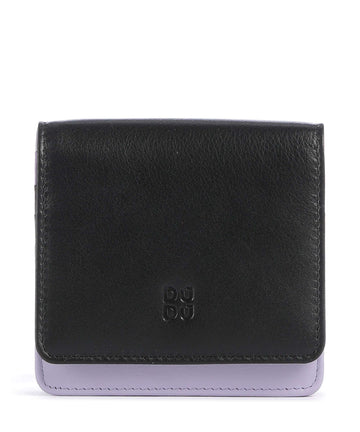 DuDu Bags Flores RFID Plånbok black lavender