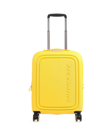 Mandarina Duck Logoduck+ Resväska med 4 hjul duck yellow