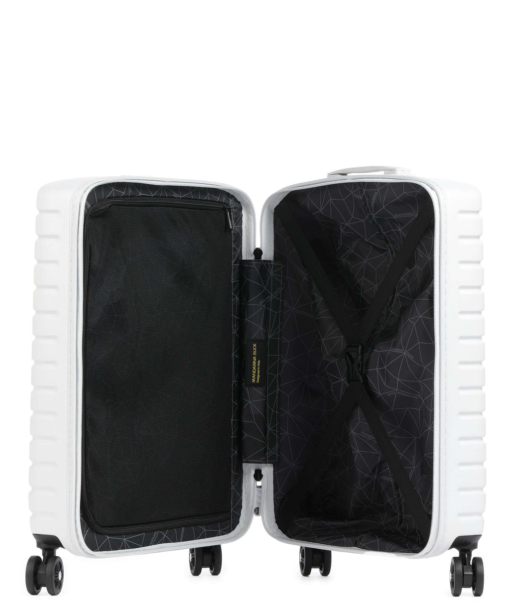 Mandarina Duck Flyduck Spinner (4 wheels) blanc