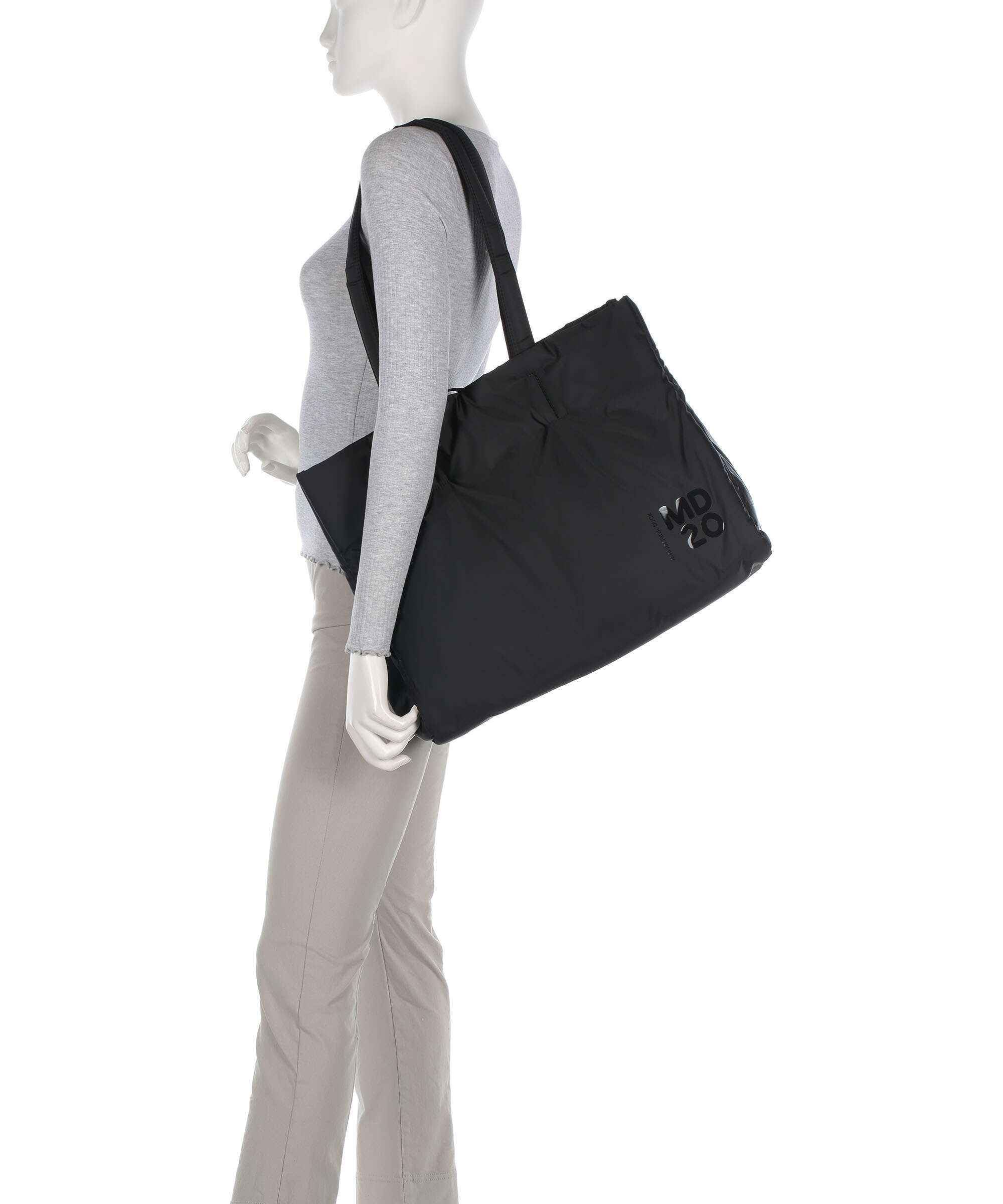 Mandarina Duck MD20 Balloon Tote bag black