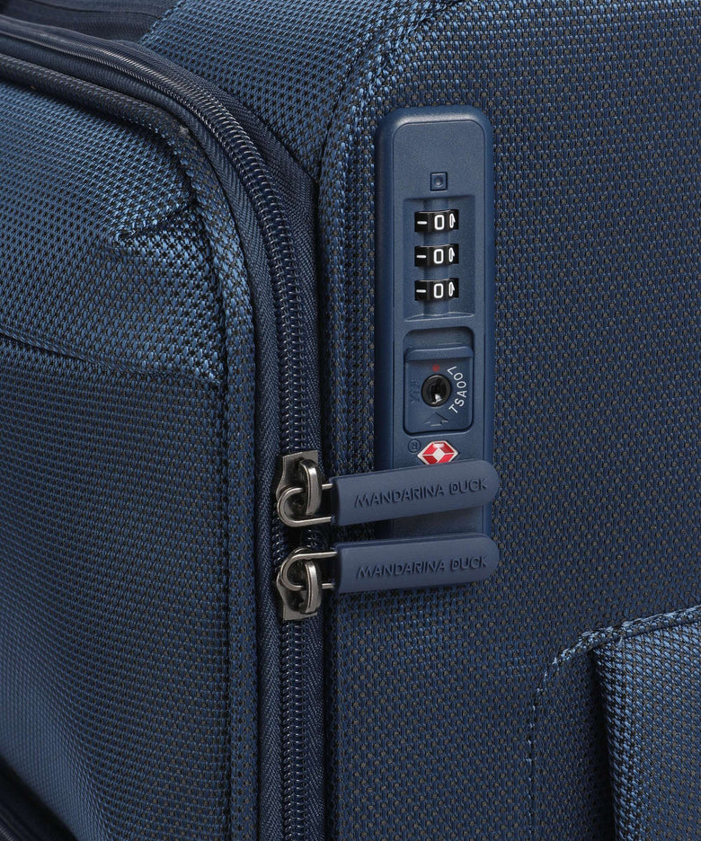 Mandarina Duck Zephyr Spinner (4 wheels) dress blue