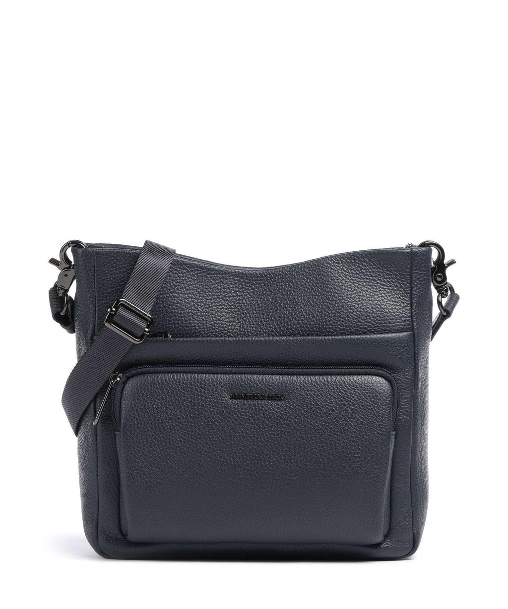 Mandarina Duck Mellow Leather Crossbody bag dress blue