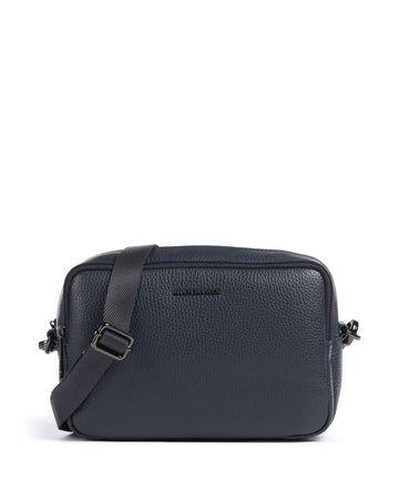 Mandarina Duck Mellow Leather Crossover väska dress blue