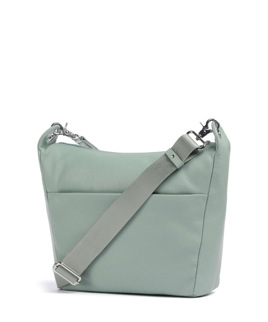 Mandarina Duck Mellow Leather Crossbody bag iceberg green