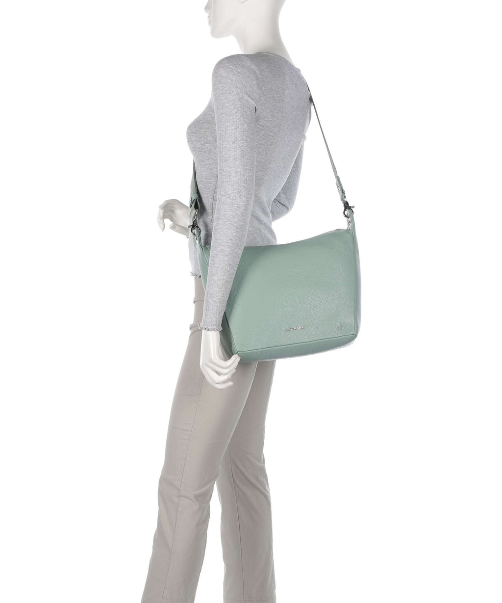 Mandarina Duck Mellow Leather Crossbody bag iceberg green
