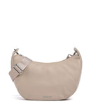 Mandarina Duck Mellow Leather Axelremsväska warm taupe