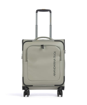 Mandarina Duck Eco Coated Resväska med 4 hjul mud