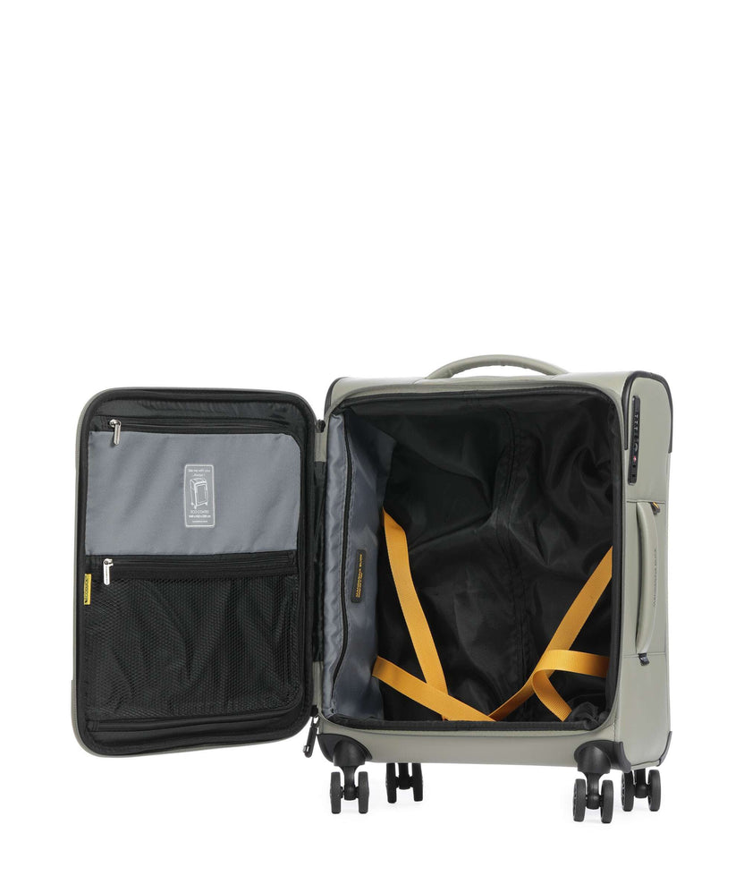 Mandarina Duck Eco Coated Spinner (4 wheels) mud