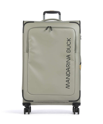 Mandarina Duck Eco Coated Resväska med 4 hjul mud