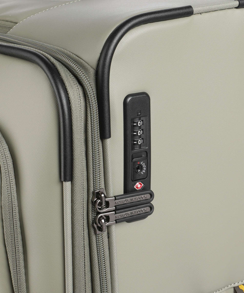 Mandarina Duck Eco Coated Spinner (4 wheels) mud