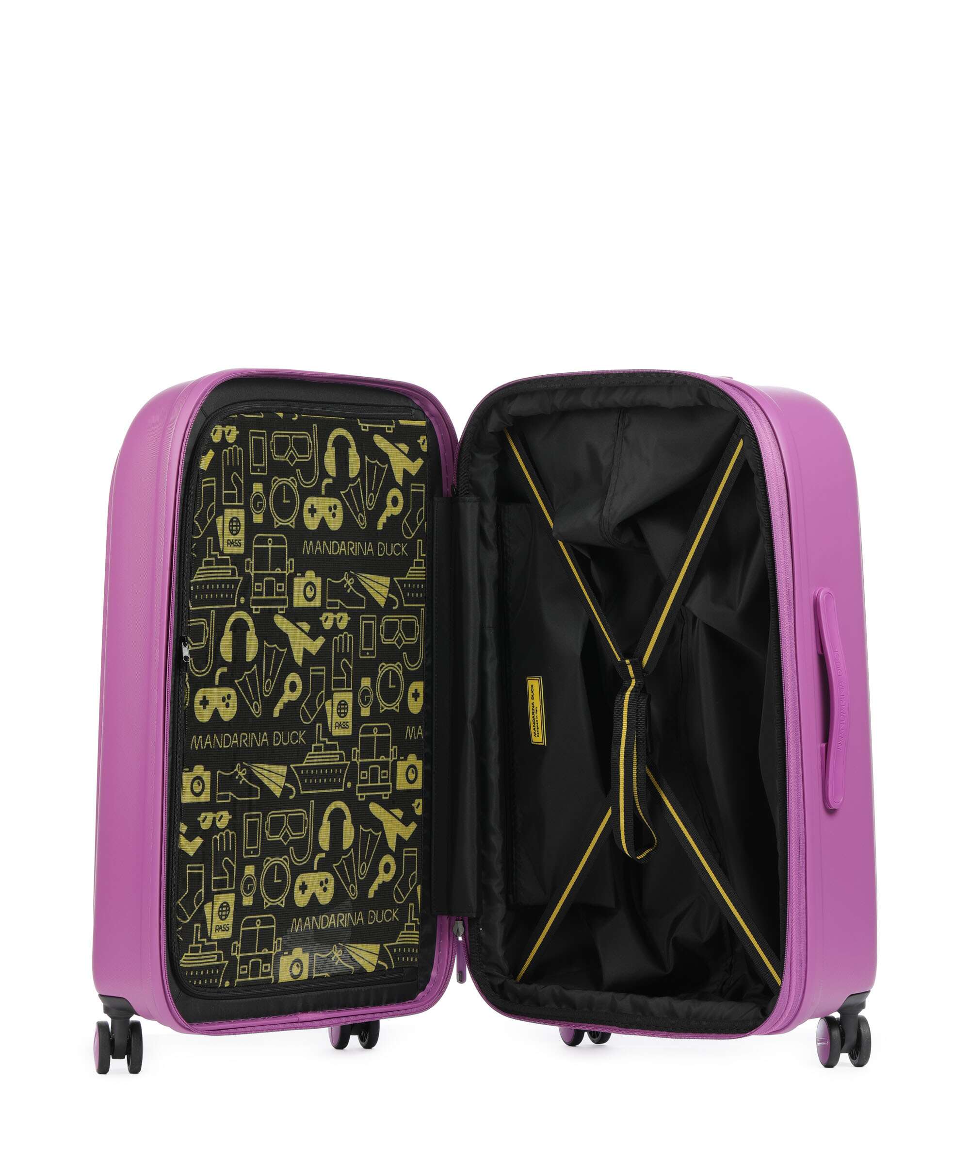 Mandarina Duck Logoduck+ Spinner (4 wheels) orchid