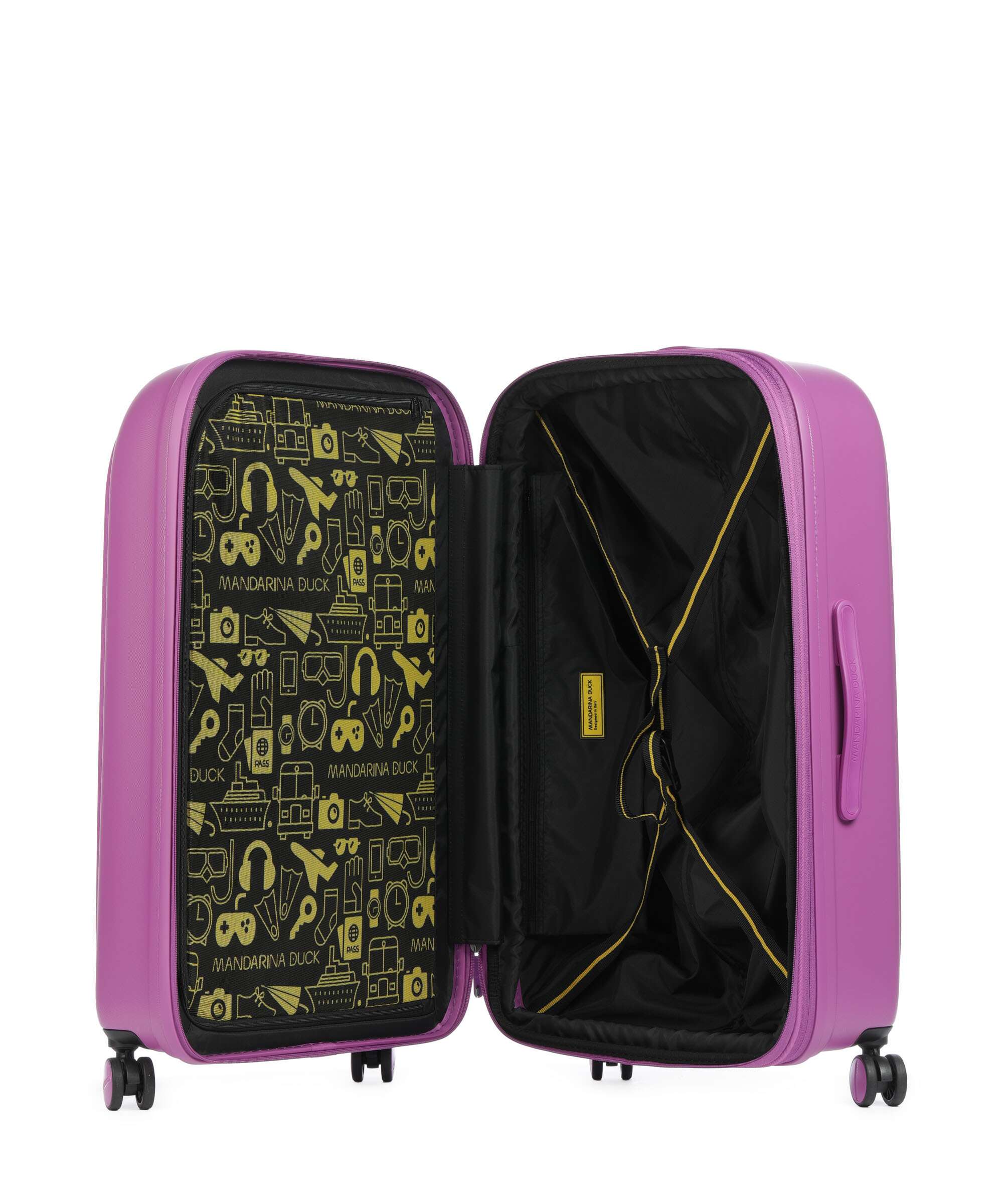 Mandarina Duck Logoduck+ Spinner (4 wheels) orchid