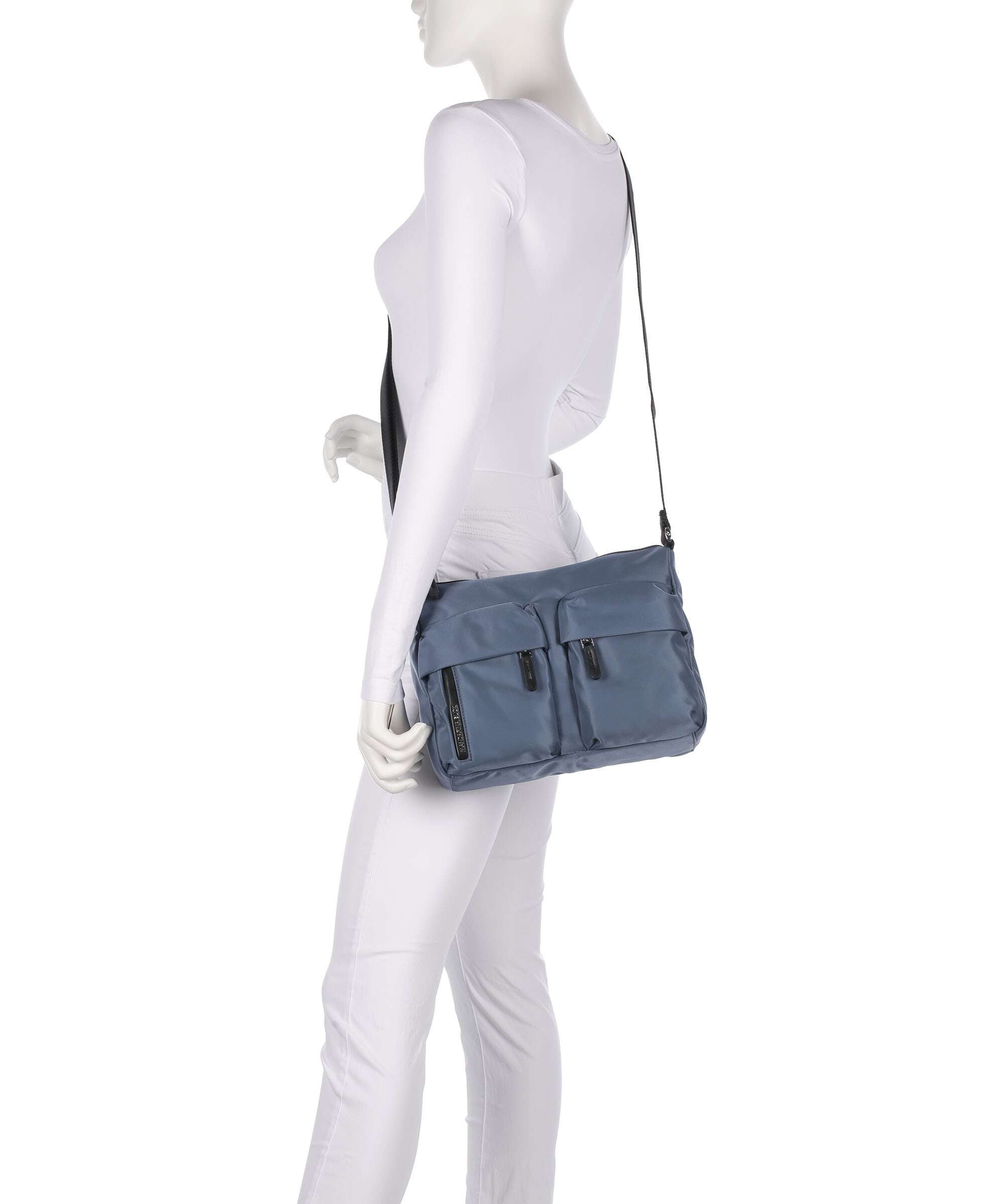 Mandarina Duck Hunter Shoulder bag blue wing