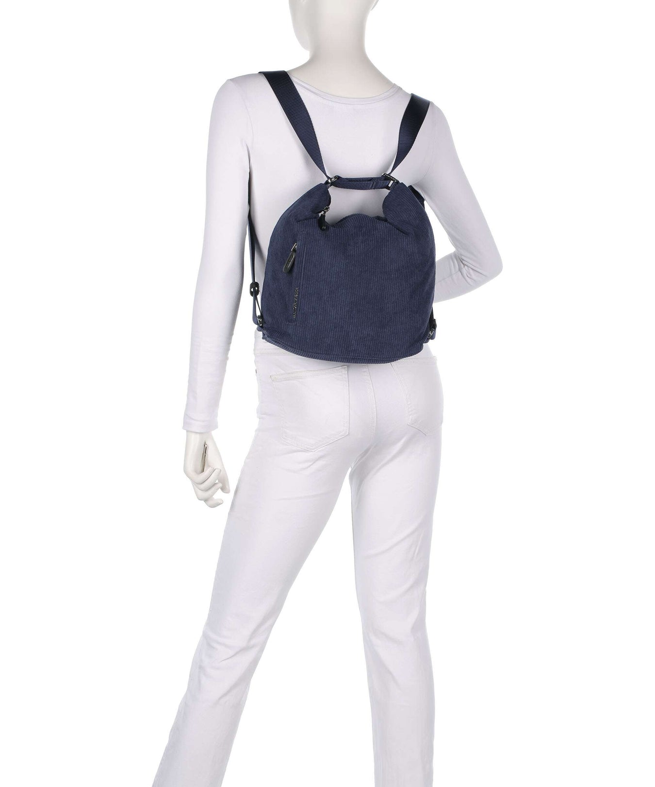 Mandarina Duck Hunter Velvet Backpack bag blue wing