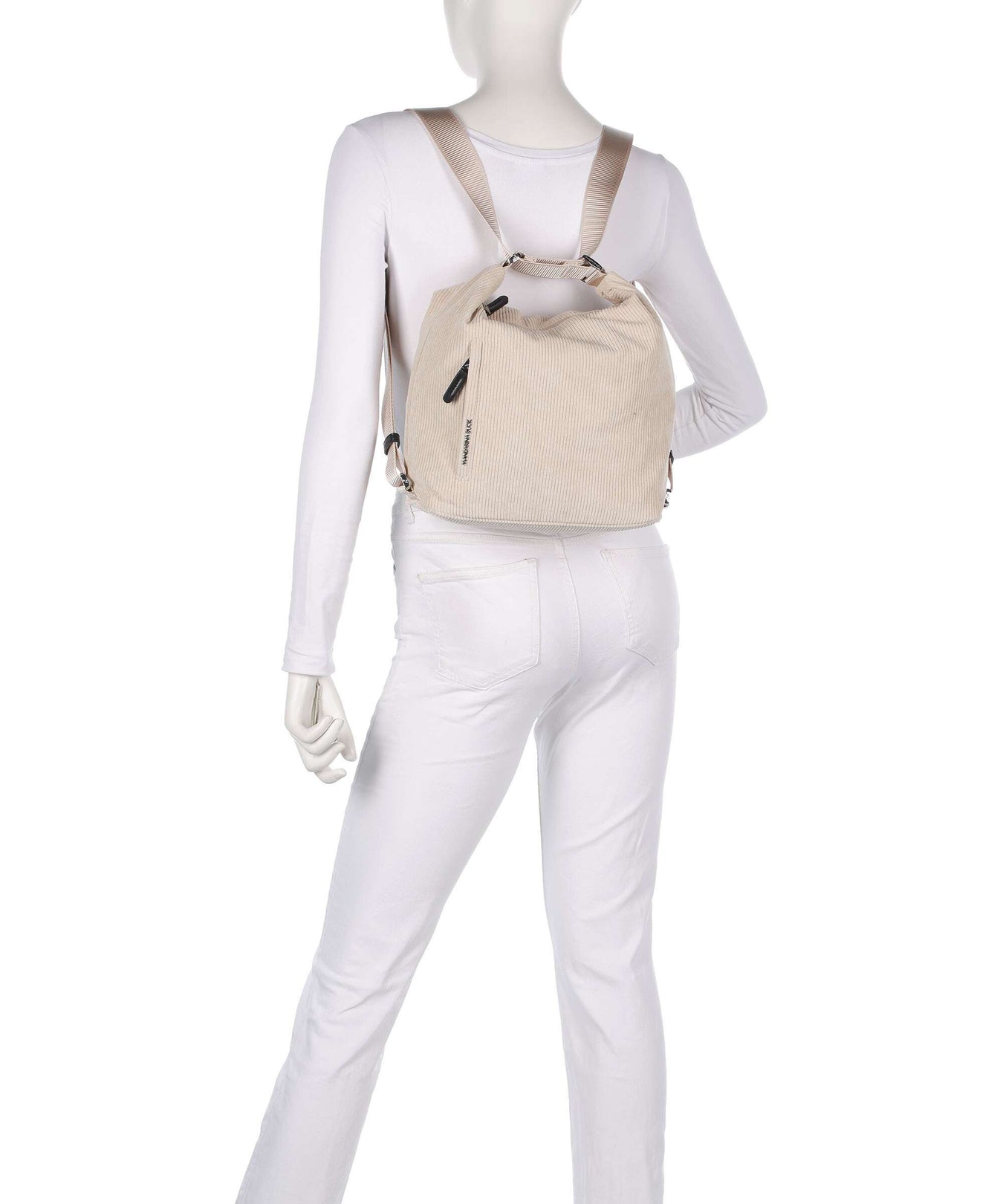 Mandarina Duck Hunter Velvet Backpack bag cashmere