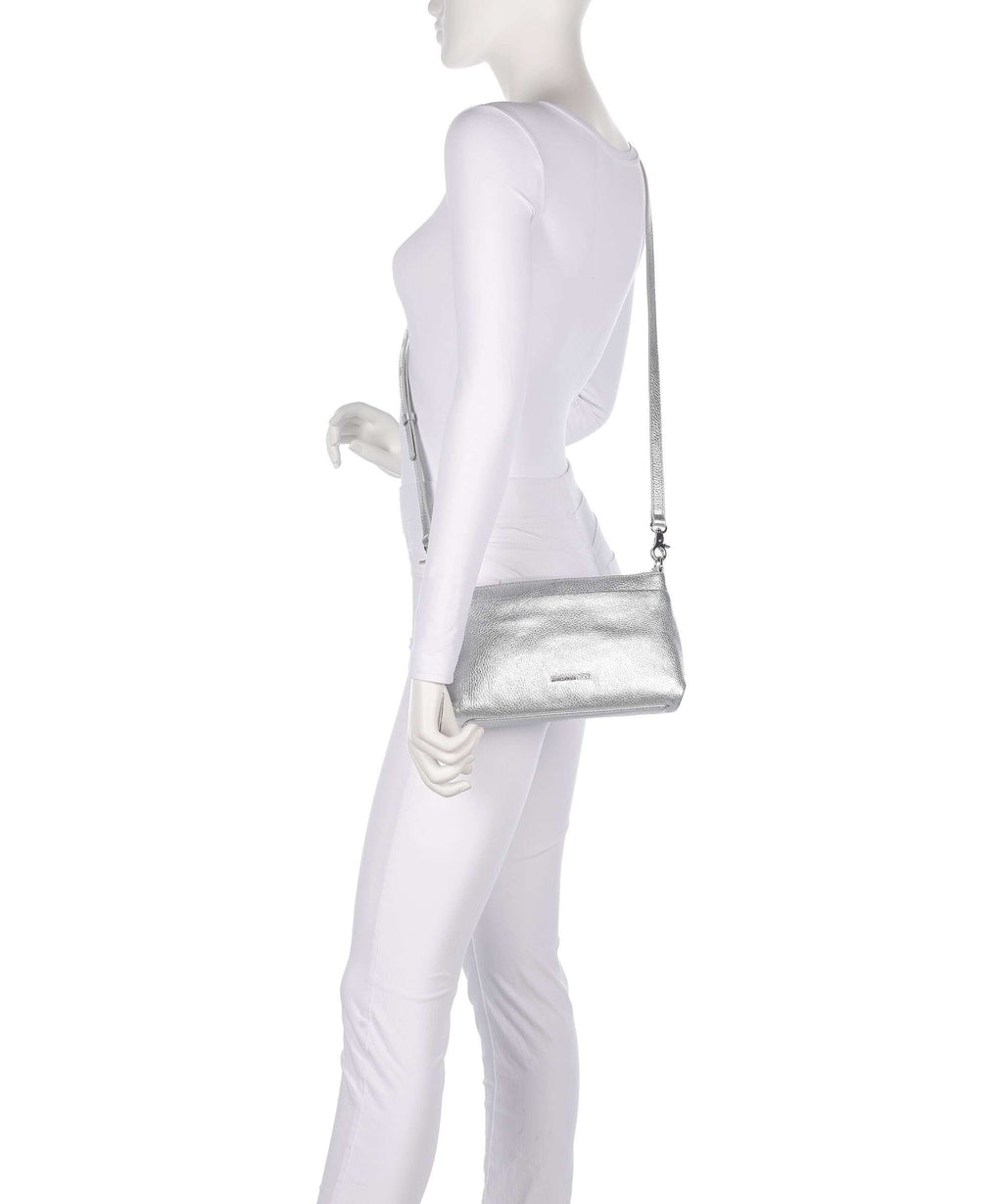 Mandarina Duck Mellow Metal Crossbody bag silver