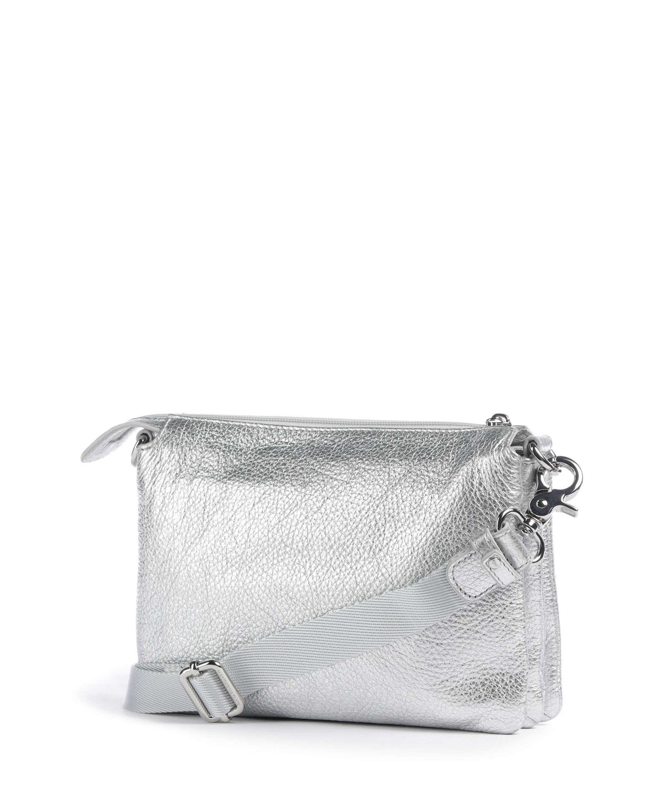 Mandarina Duck Mellow Metal Crossbody bag silver
