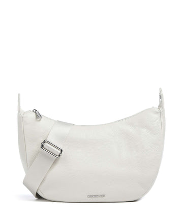 Mandarina Duck Mellow Leather Axelremsväska cashmere