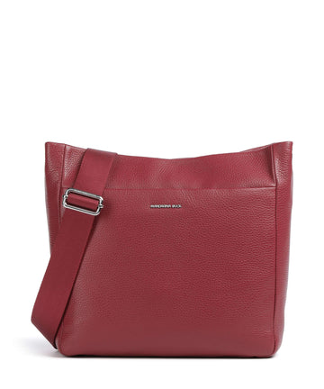 Mandarina Duck Mellow Leather Axelremsväska grape