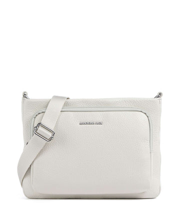 Mandarina Duck Mellow Leather Crossover väska cashmere